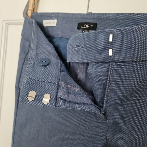 Size 4 ankle pant by LOFT The Riviera style - Picture 8 of 13